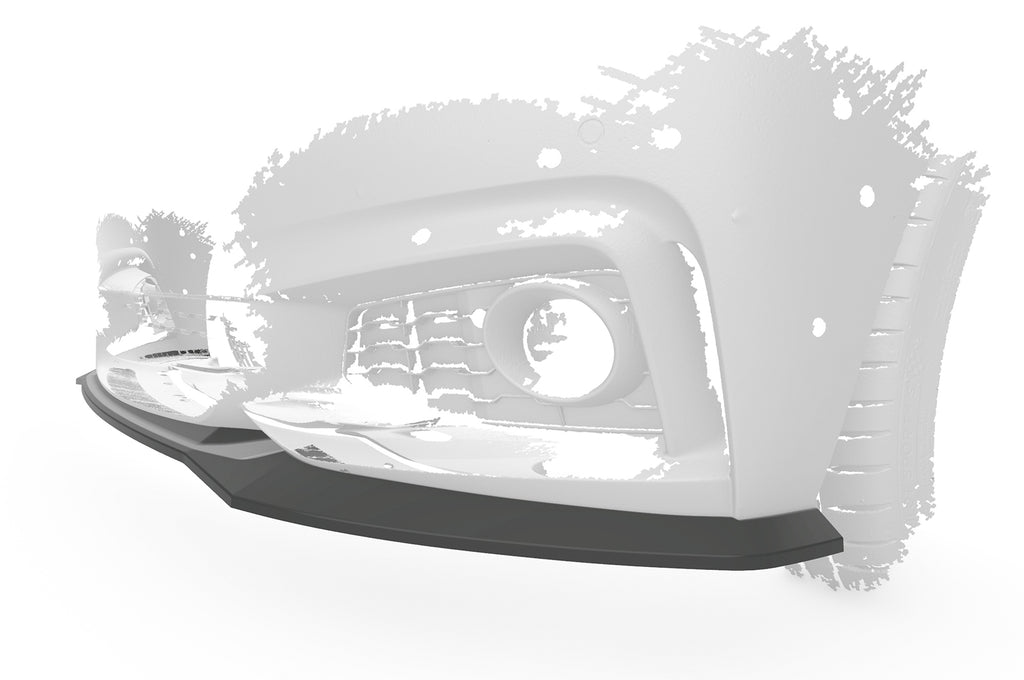 CSR Frontspoiler | Cup-Spoilerlippe mit ABE für BMW 4er (F32/F33/F36) M-Paket CSL736-G Glossy schwarz Hochglanz (keine Lackierung erforderlich)