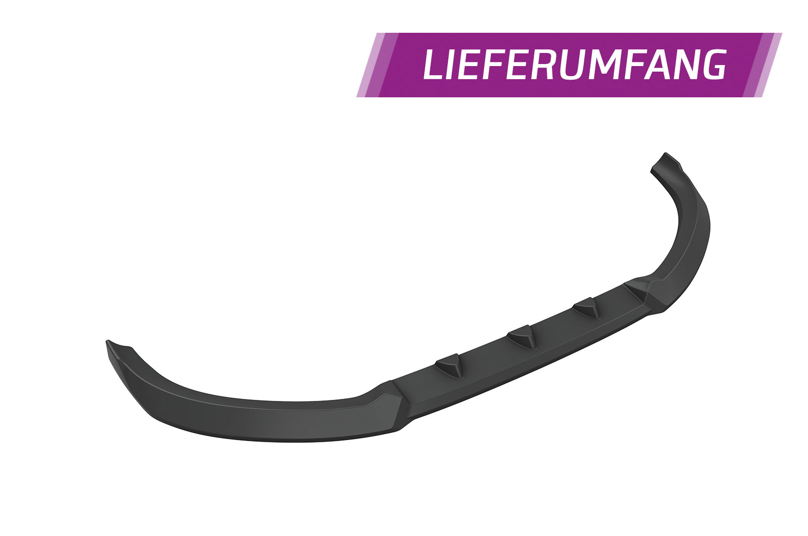 CSR Frontspoiler | Cup-Spoilerlippe mit ABE für Cupra Formentor VZ5 CSL738-G Glossy schwarz Hochglanz (keine Lackierung erforderlich)