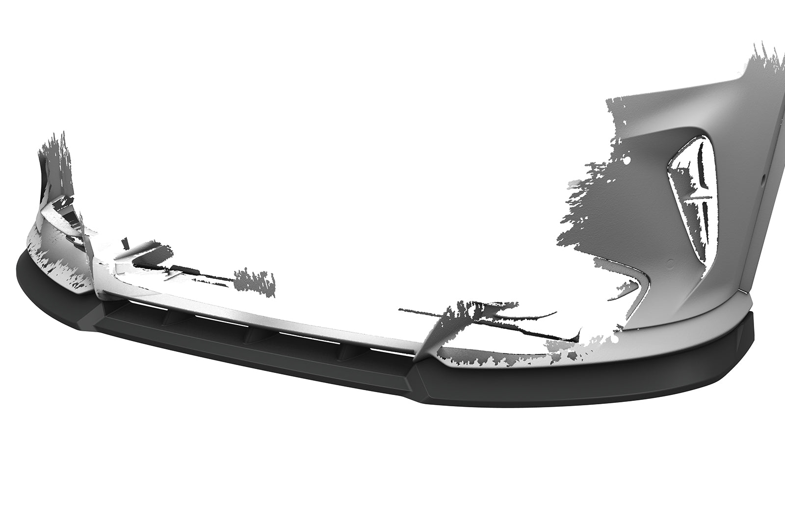 CSR Frontspoiler | Cup-Spoilerlippe mit ABE für Cupra Formentor VZ5 CSL738-G Glossy schwarz Hochglanz (keine Lackierung erforderlich)