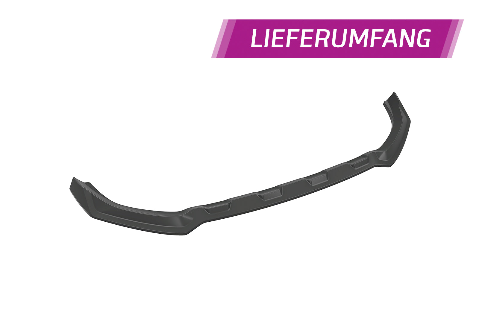 CSR Frontspoiler | Cup-Spoilerlippe mit ABE für Kia Sportage (NQ5) CSL740-S Strukturiert schwarz matt (keine Lackierung erforderlich)