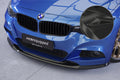 CSR Frontspoiler | Cup-Spoilerlippe mit ABE für BMW 3er F34 Gran Turismo CSL741-G Glossy schwarz Hochglanz (keine Lackierung erforderlich)