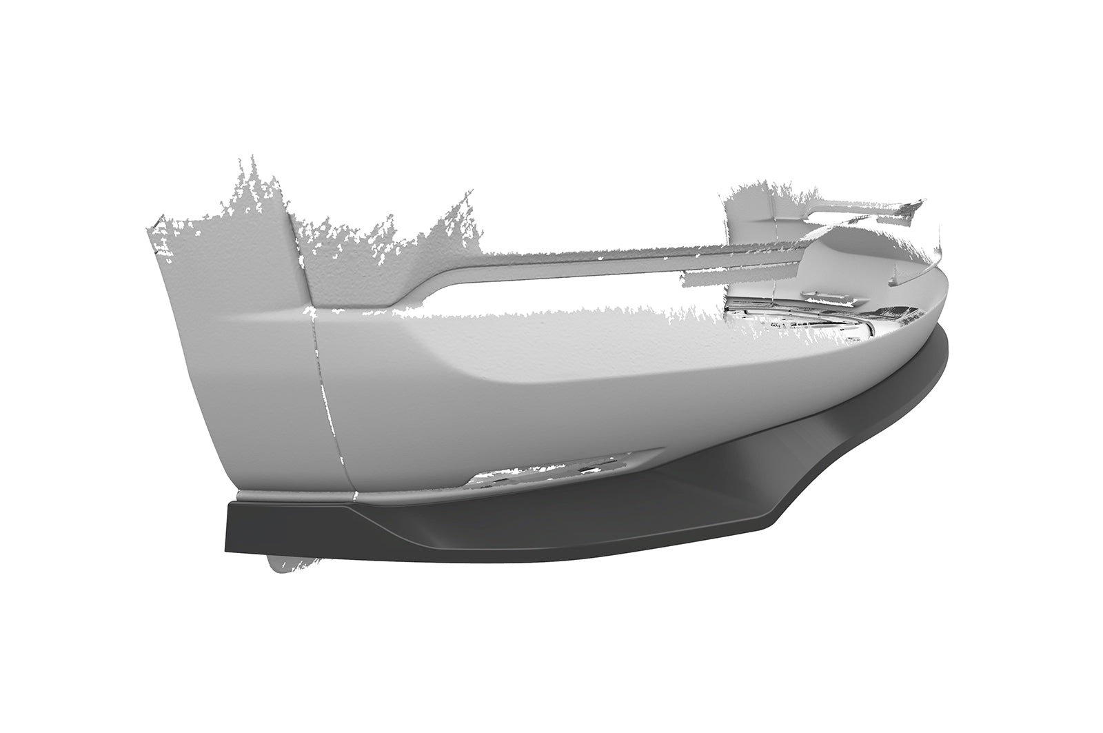 CSR Frontspoiler | Cup-Spoilerlippe mit ABE für Mazda CX-30 CSL742-G Glossy schwarz Hochglanz (keine Lackierung erforderlich)