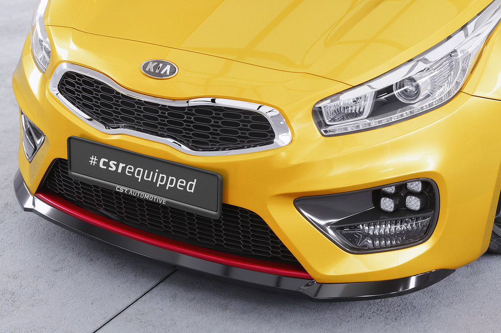 CSR Frontspoiler | Cup-Spoilerlippe mit ABE für Kia Ceed (JD) GT/ Pro Ceed (JD) GT CSL743