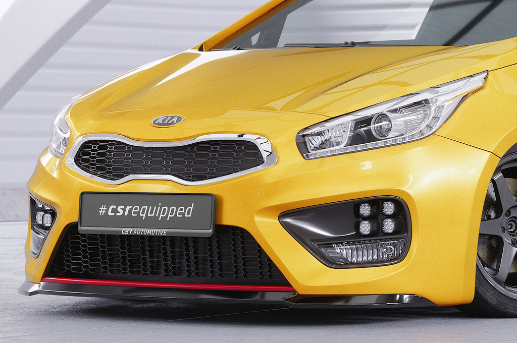 CSR Frontspoiler | Cup-Spoilerlippe mit ABE für Kia Ceed (JD) GT/ Pro Ceed (JD) GT CSL743