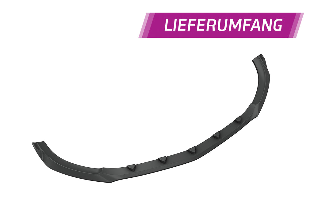 CSR Frontspoiler | Cup-Spoilerlippe mit ABE für Mercedes-Benz SL (R232) AMG CSL745-G Glossy schwarz Hochglanz (keine Lackierung erforderlich)