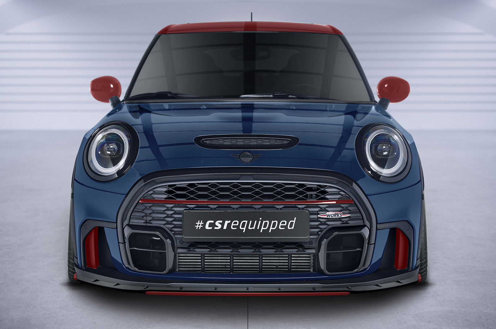 CSR Frontspoiler | Cup-Spoilerlippe mit ABE für Mini F55/F56/F57 JCW/JCW-Trim CSL746