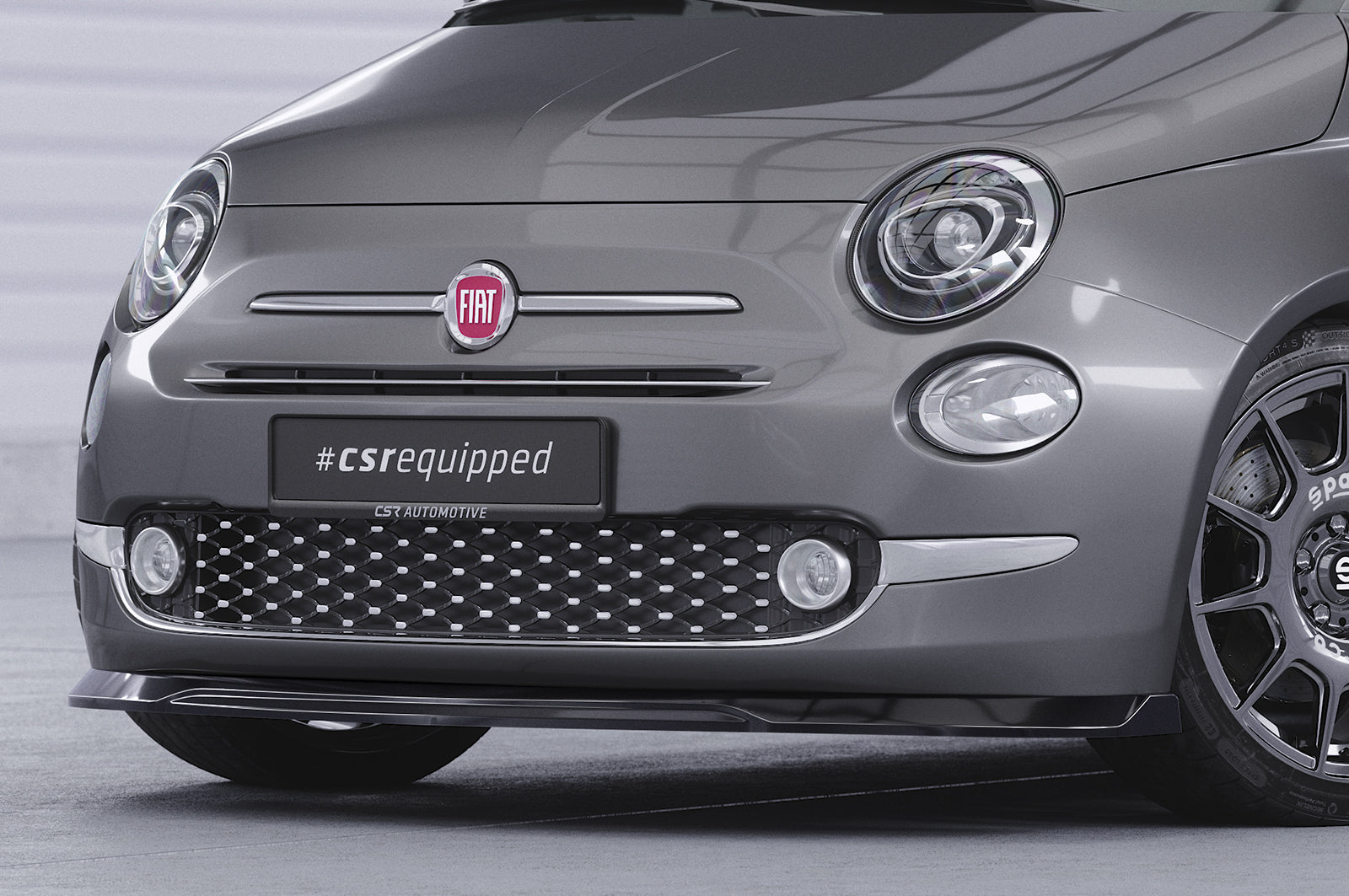 CSR Frontspoiler | Cup-Spoilerlippe mit ABE für Fiat 500 CSL749
