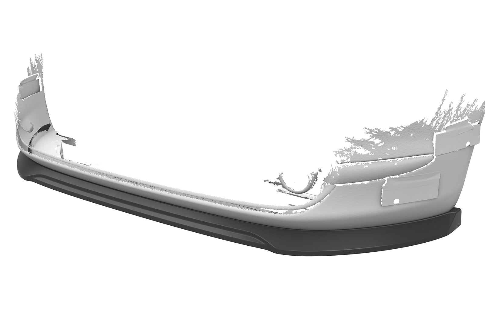 CSR Frontspoiler | Cup-Spoilerlippe mit ABE für Fiat 500 CSL749