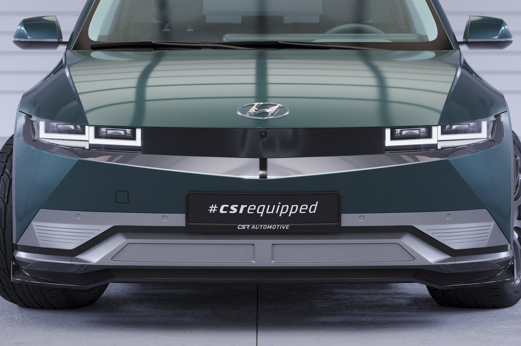 CSR Frontspoiler | Cup-Spoilerlippe mit ABE für Hyundai Ioniq 5 CSL750-L Unlackiert roh (Lackierung erforderlich)