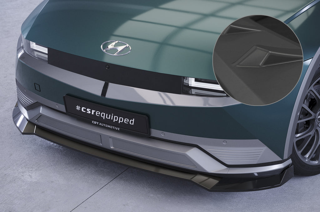 CSR Frontspoiler | Cup-Spoilerlippe mit ABE für Hyundai Ioniq 5 CSL750-L Unlackiert roh (Lackierung erforderlich)