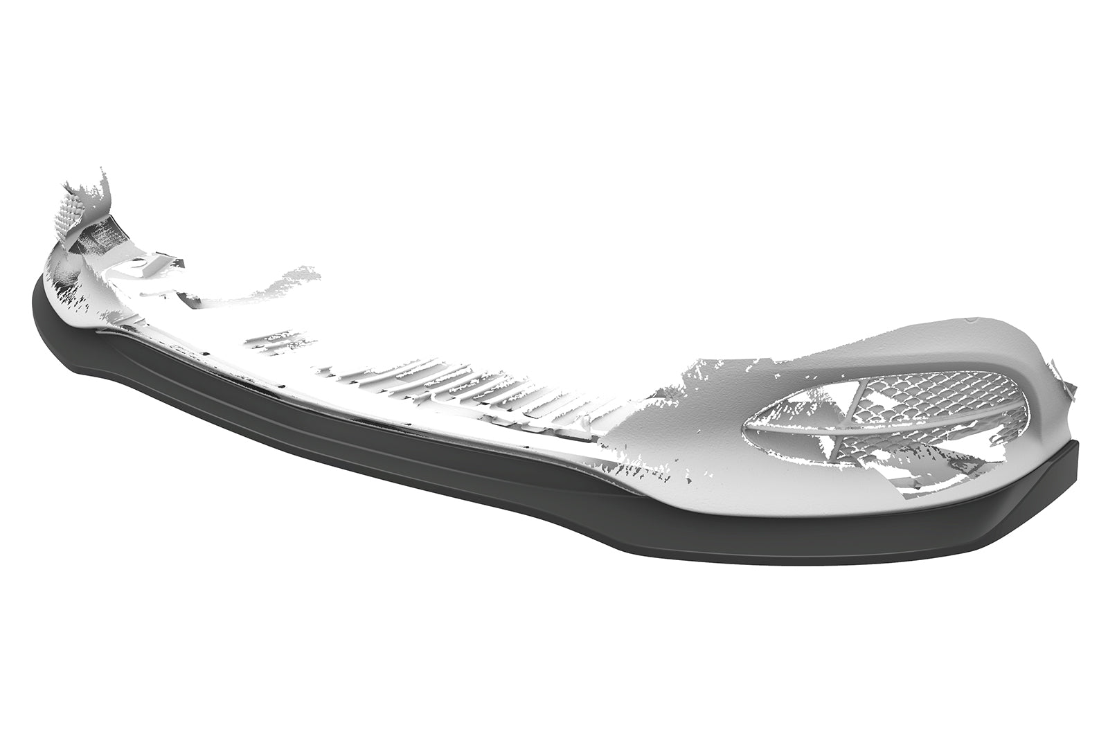 CSR Frontspoiler | Cup-Spoilerlippe mit ABE für Mercedes-Benz E-Klasse (W212/S212) CSL751-C Carbon Look Hochglanz (keine Lackierung erforderlich)