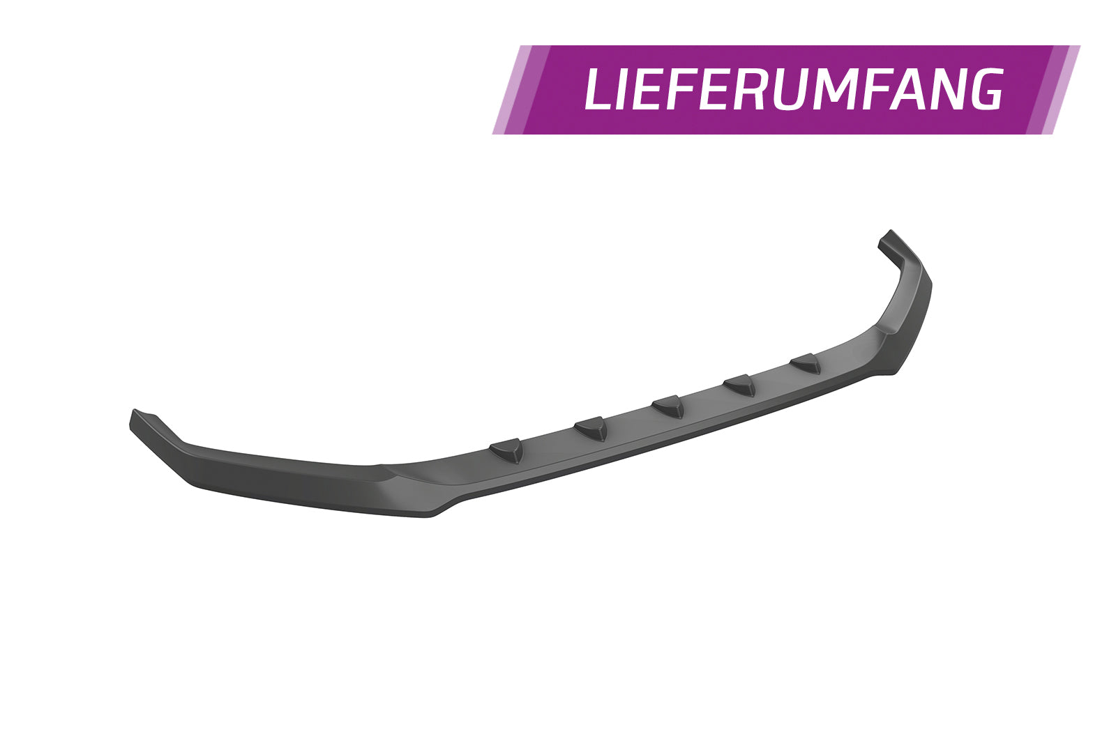 CSR Frontspoiler | Cup-Spoilerlippe mit ABE für Volvo XC 90 (2. Gen) CSL752-C Carbon Look Hochglanz (keine Lackierung erforderlich)