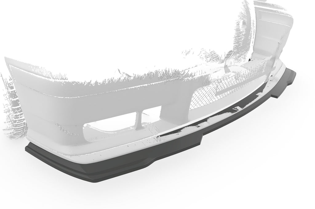CSR Frontspoiler | Cup-Spoilerlippe mit ABE für BMW 3er E36 CSL755-S Strukturiert schwarz matt (keine Lackierung erforderlich)