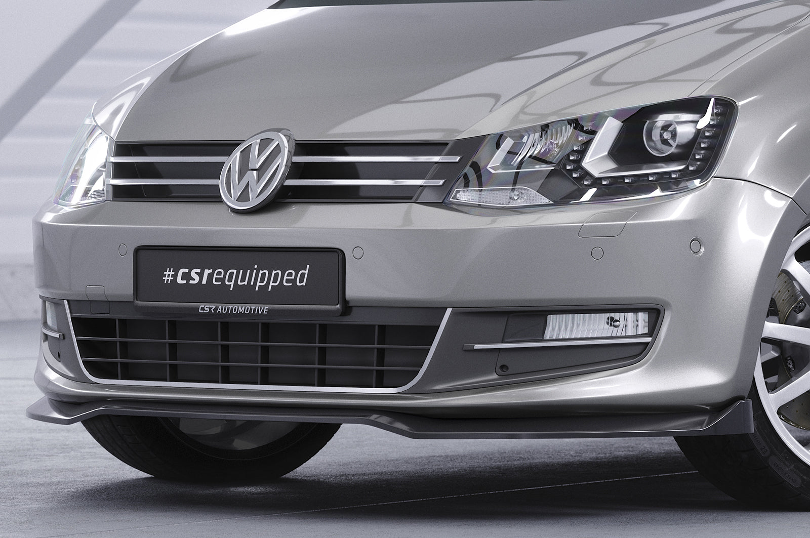 CSR Frontspoiler | Cup-Spoilerlippe mit ABE für VW Sharan 2 (7N) CSL757