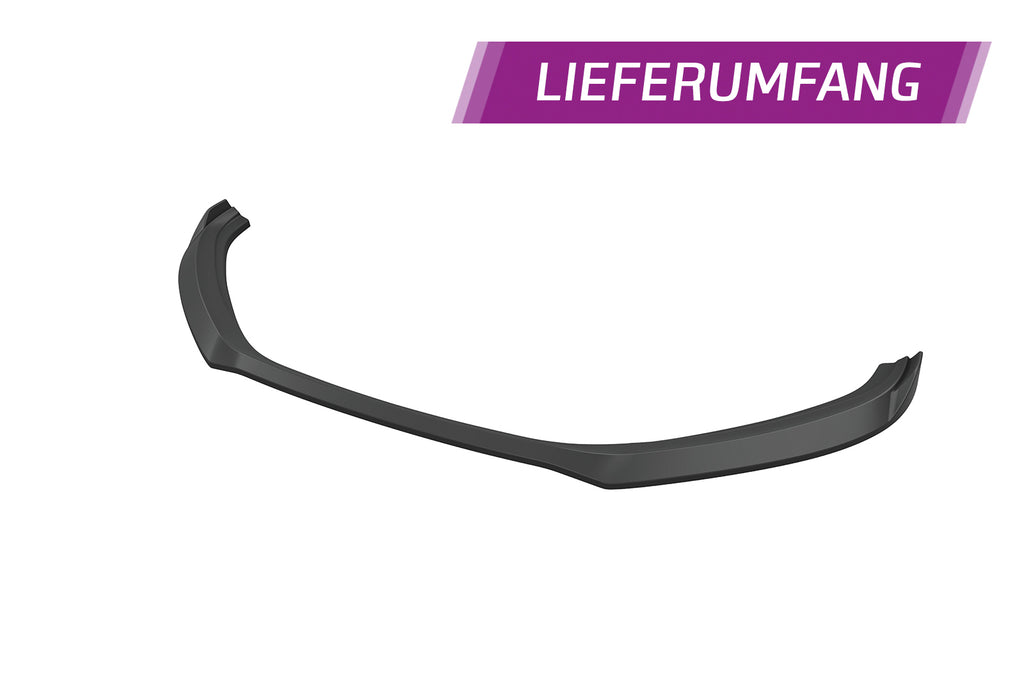 CSR Frontspoiler | Cup-Spoilerlippe mit ABE für VW Sharan 2 (7N) CSL757-C Carbon Look Hochglanz (keine Lackierung erforderlich)