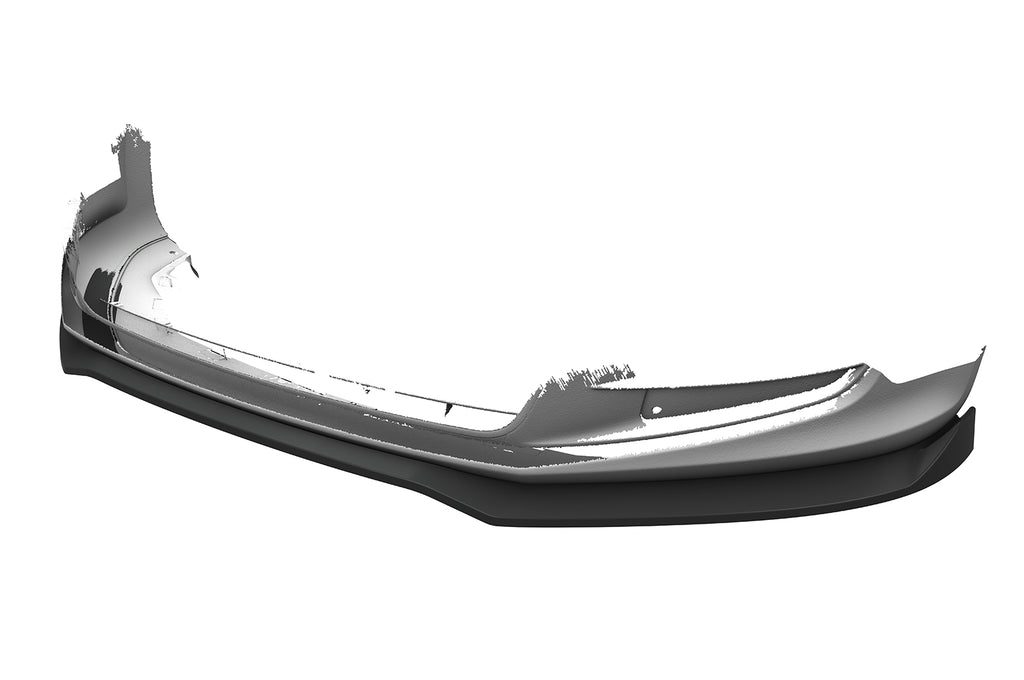 CSR Frontspoiler | Cup-Spoilerlippe mit ABE für VW Sharan 2 (7N) CSL757-C Carbon Look Hochglanz (keine Lackierung erforderlich)