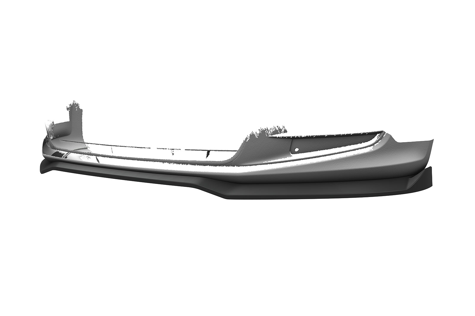 CSR Frontspoiler | Cup-Spoilerlippe mit ABE für VW Sharan 2 (7N) CSL757-L Unlackiert roh (Lackierung erforderlich)