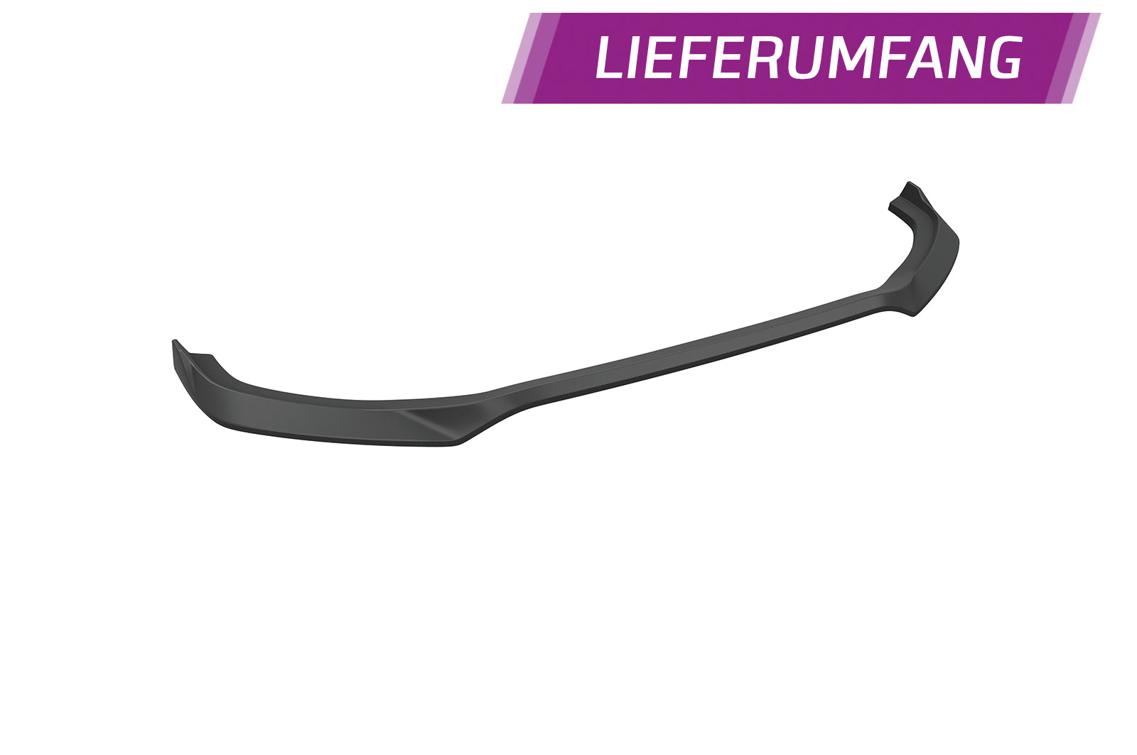 CSR Frontspoiler | Cup-Spoilerlippe mit ABE für Audi Q7 (4M) S-Line / SQ7 (4M) CSL758-S Strukturiert schwarz matt (keine Lackierung erforderlich)