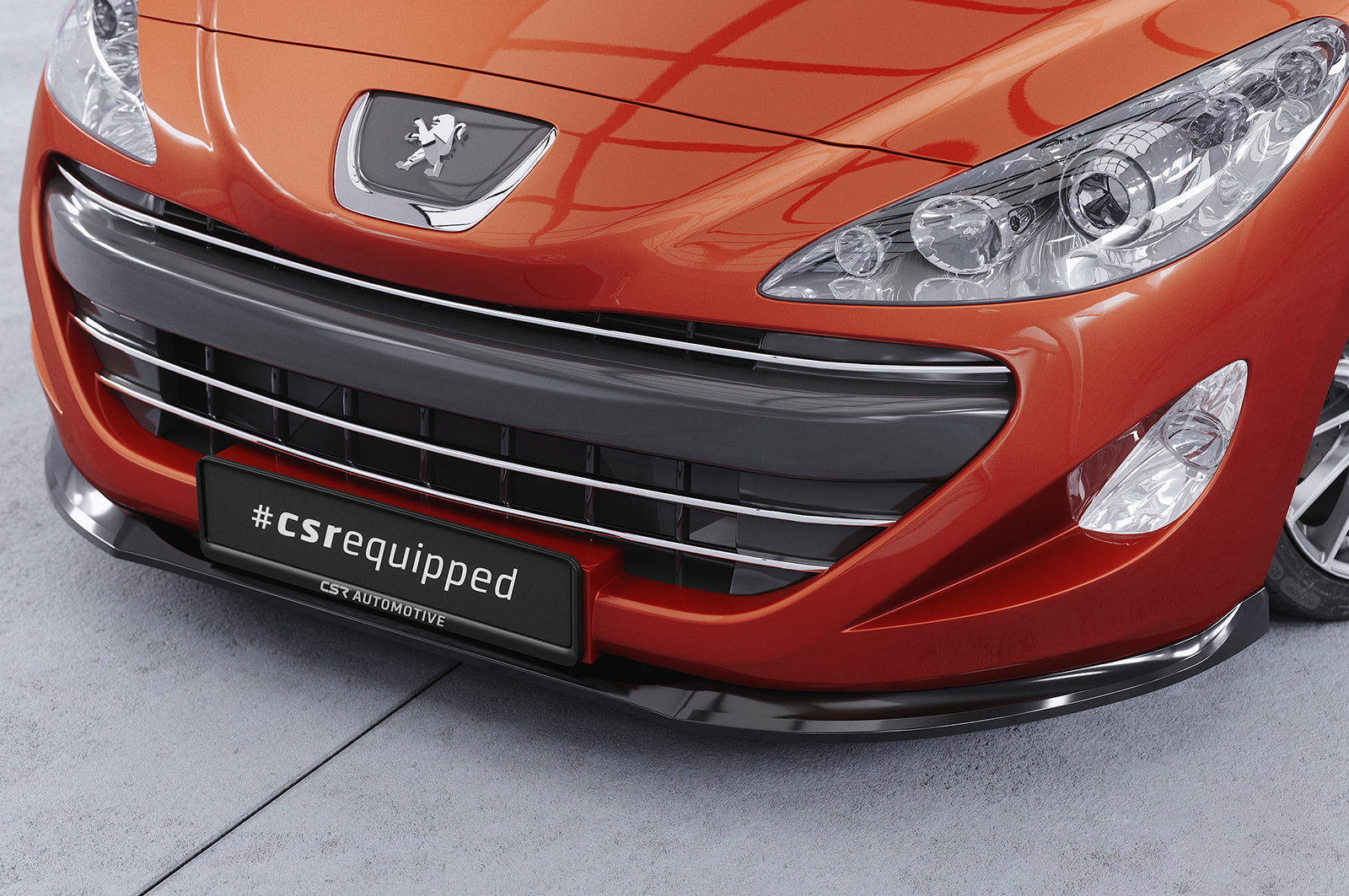 CSR Frontspoiler | Cup-Spoilerlippe mit ABE für Peugeot RCZ CSL761
