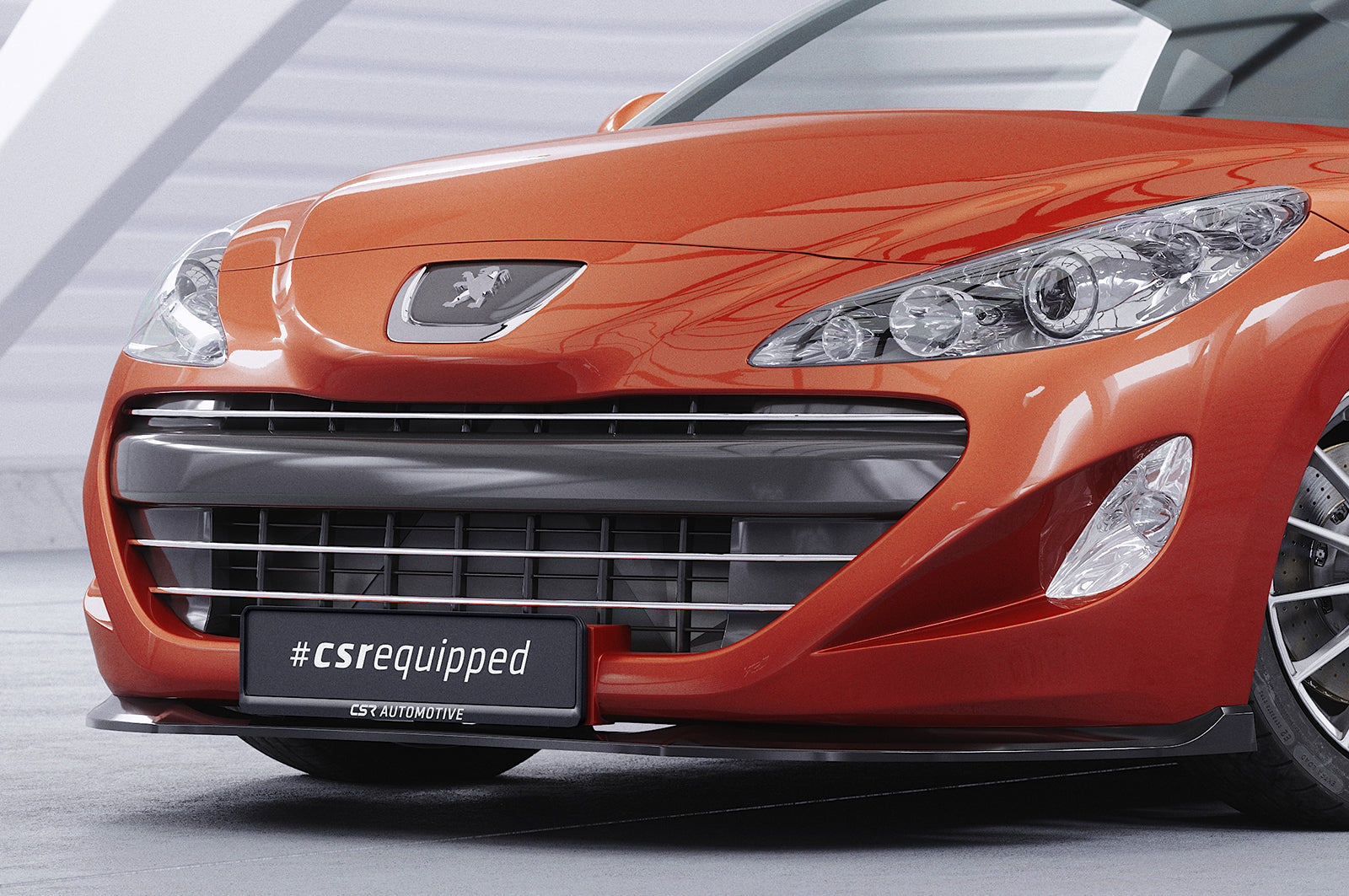 CSR Frontspoiler | Cup-Spoilerlippe mit ABE für Peugeot RCZ CSL761