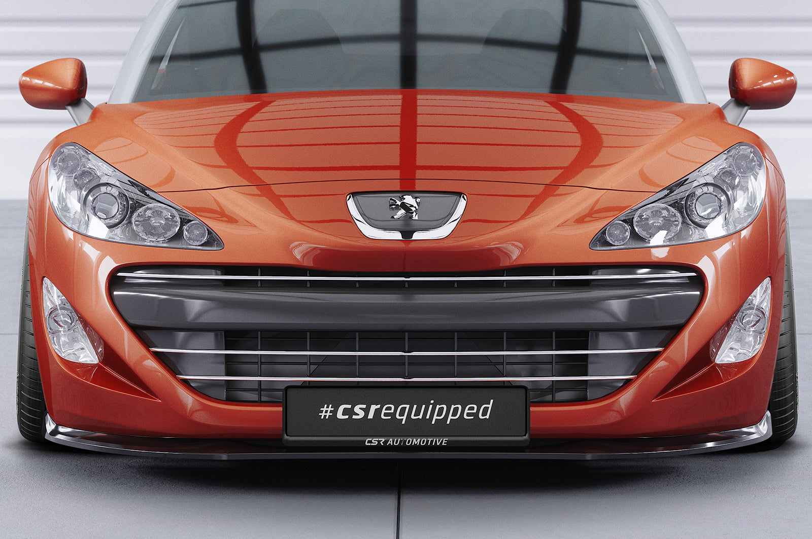 CSR Frontspoiler | Cup-Spoilerlippe mit ABE für Peugeot RCZ CSL761