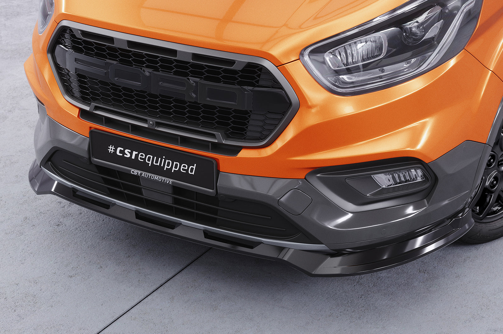CSR Frontspoiler | Cup-Spoilerlippe mit ABE für Ford Tourneo Custom Active CSL762