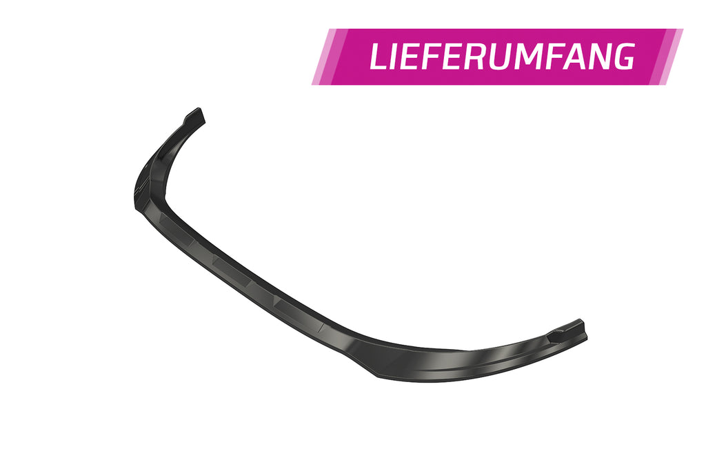 CSR Frontspoiler | Cup-Spoilerlippe mit ABE für Ford Tourneo Custom Active CSL762-L Unlackiert roh (Lackierung erforderlich)