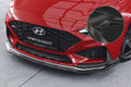 CSR Frontspoiler | Cup-Spoilerlippe mit ABE für Hyundai I30 (PD) N / N-Line CSL763-G Glossy schwarz Hochglanz (keine Lackierung erforderlich)