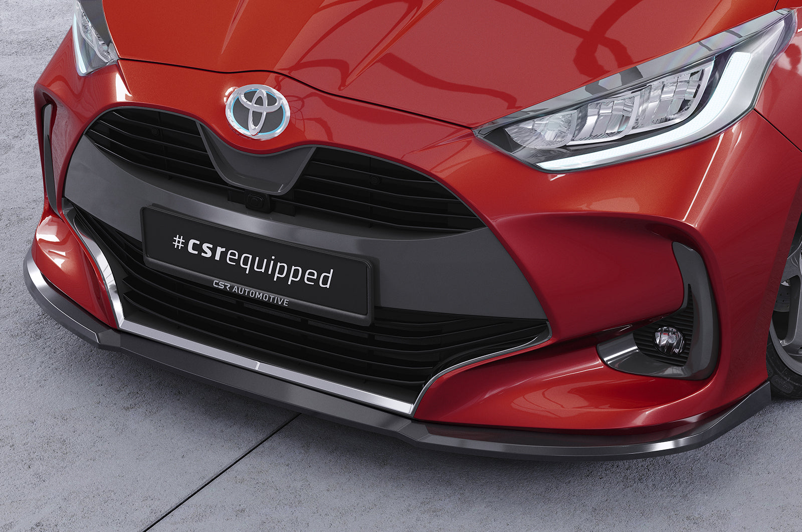 CSR Frontspoiler | Cup-Spoilerlippe mit ABE für Toyota Yaris (XP21) CSL765