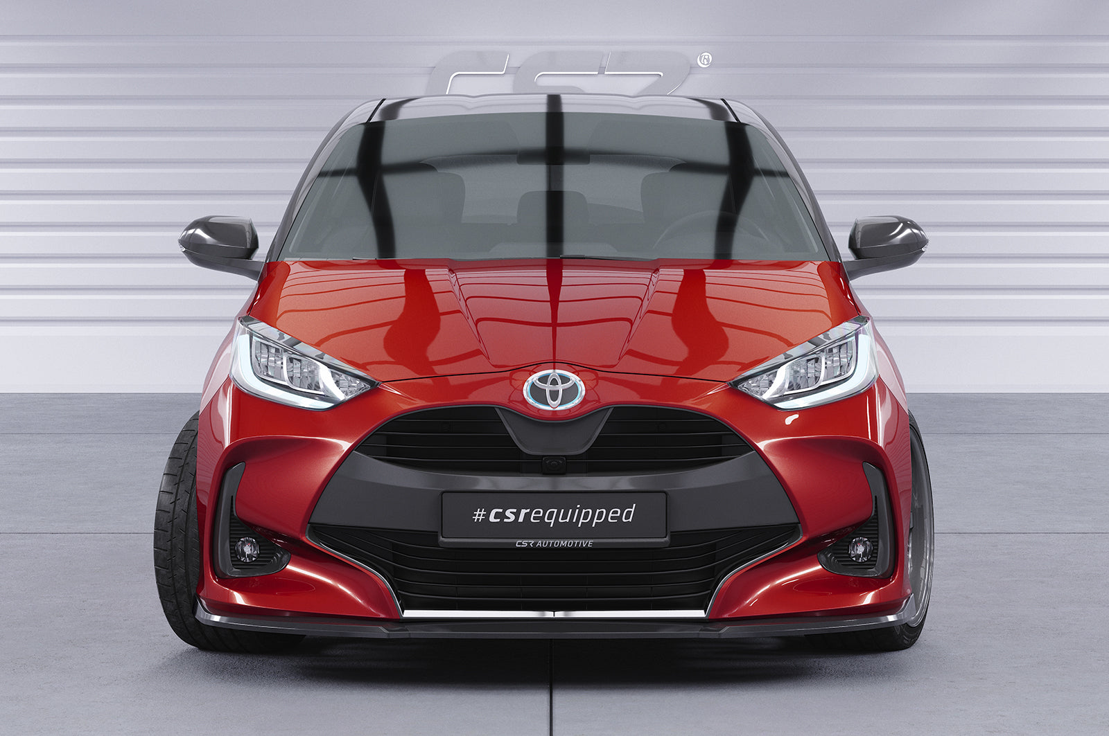 CSR Frontspoiler | Cup-Spoilerlippe mit ABE für Toyota Yaris (XP21) CSL765
