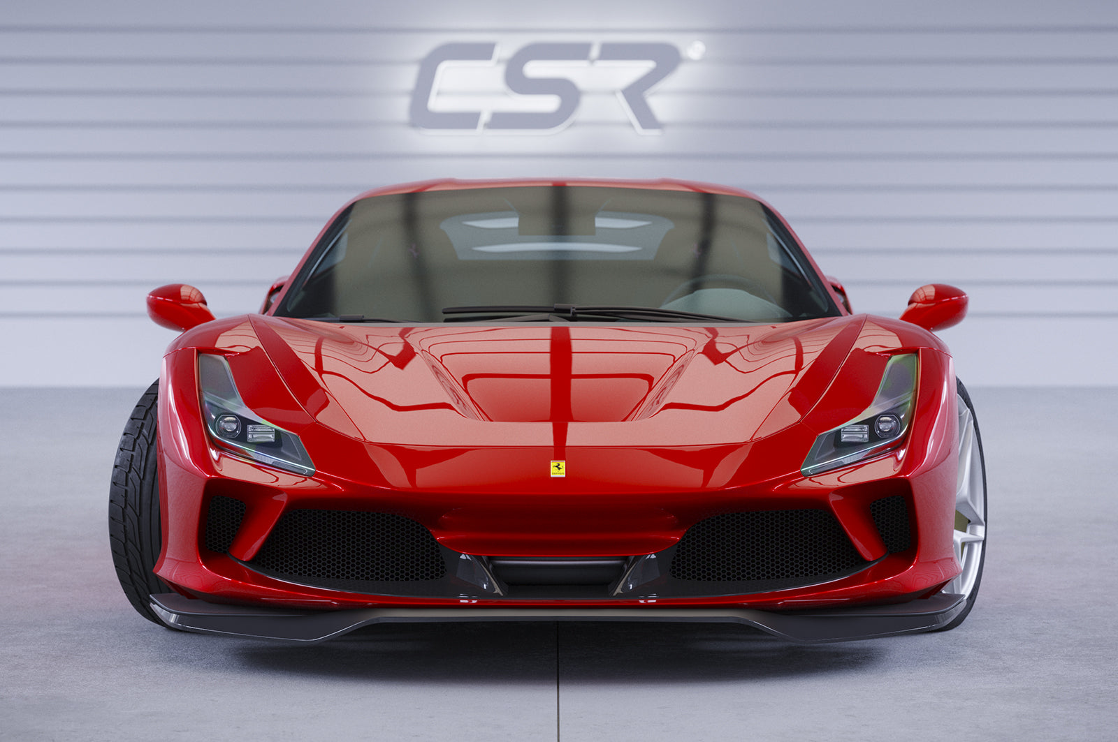 CSR Frontspoiler | Cup-Spoilerlippe mit ABE für Ferrari F8 Tributo / Spider CSL767