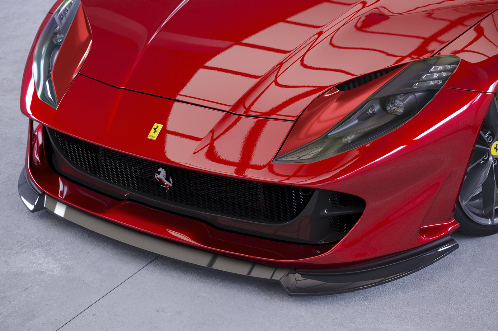 CSR Frontspoiler | Cup-Spoilerlippe mit ABE für Ferrari 812 Superfast / GTS CSL768