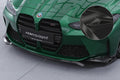 CSR Frontspoiler | Cup-Spoilerlippe mit ABE für BMW M3 (G80/G81) / M4 (G82/G83) CSL769-G Glossy schwarz Hochglanz (keine Lackierung erforderlich)