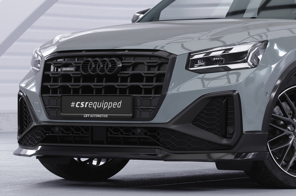 CSR Frontspoiler | Cup-Spoilerlippe mit ABE für Audi Q2 (Typ GA) S-Line CSL771
