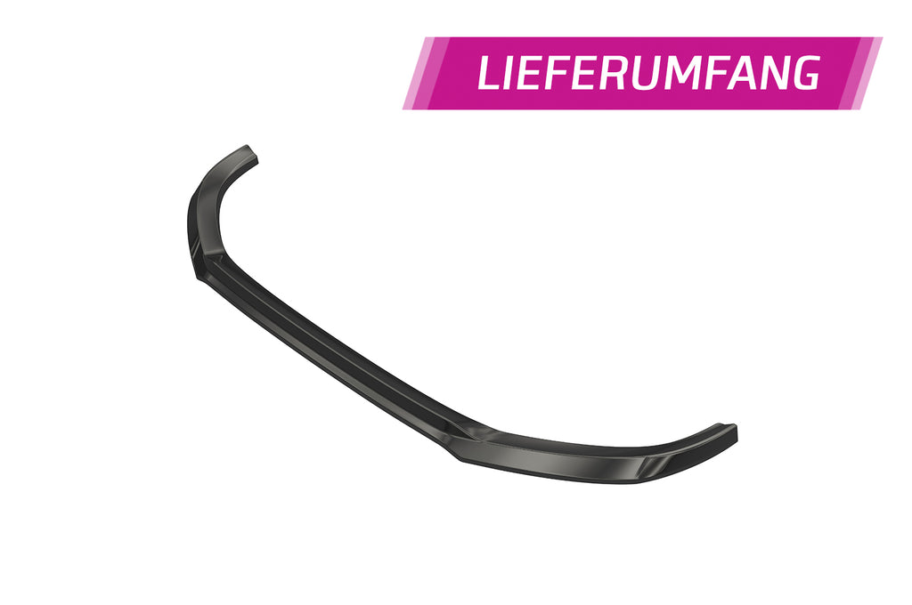 CSR Frontspoiler | Cup-Spoilerlippe mit ABE für Audi Q2 (Typ GA) S-Line CSL771-S Strukturiert schwarz matt (keine Lackierung erforderlich)