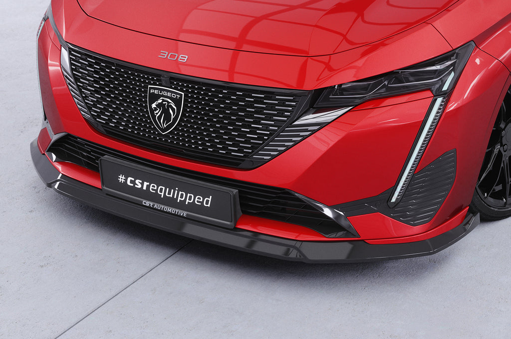 CSR Frontspoiler | Cup-Spoilerlippe mit ABE für Peugeot 308 (P51) GT CSL772