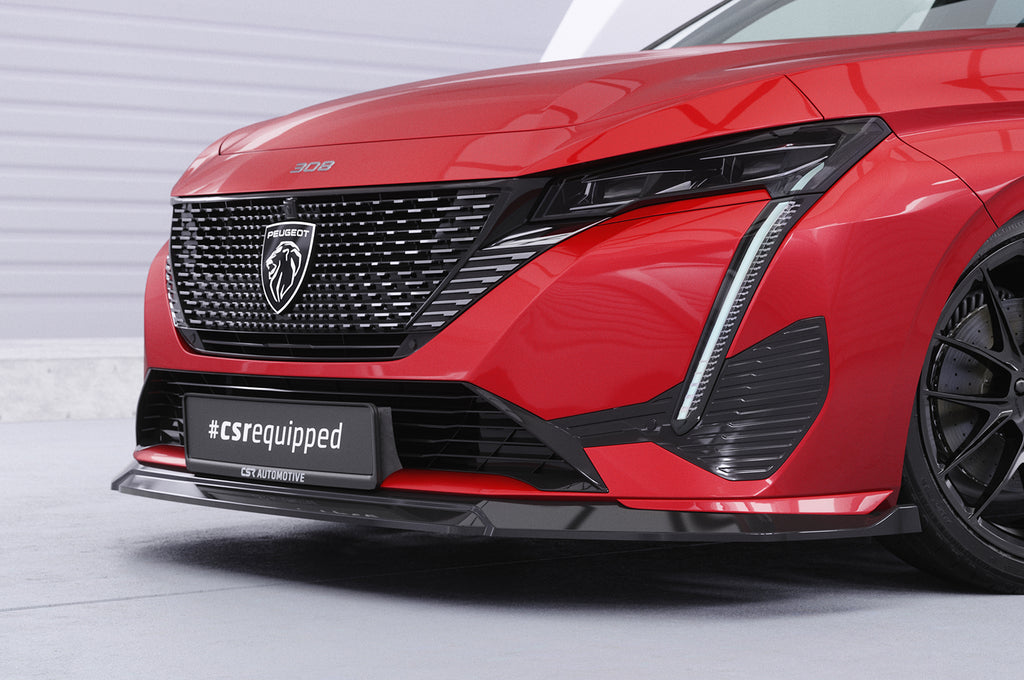 CSR Frontspoiler | Cup-Spoilerlippe mit ABE für Peugeot 308 (P51) GT CSL772
