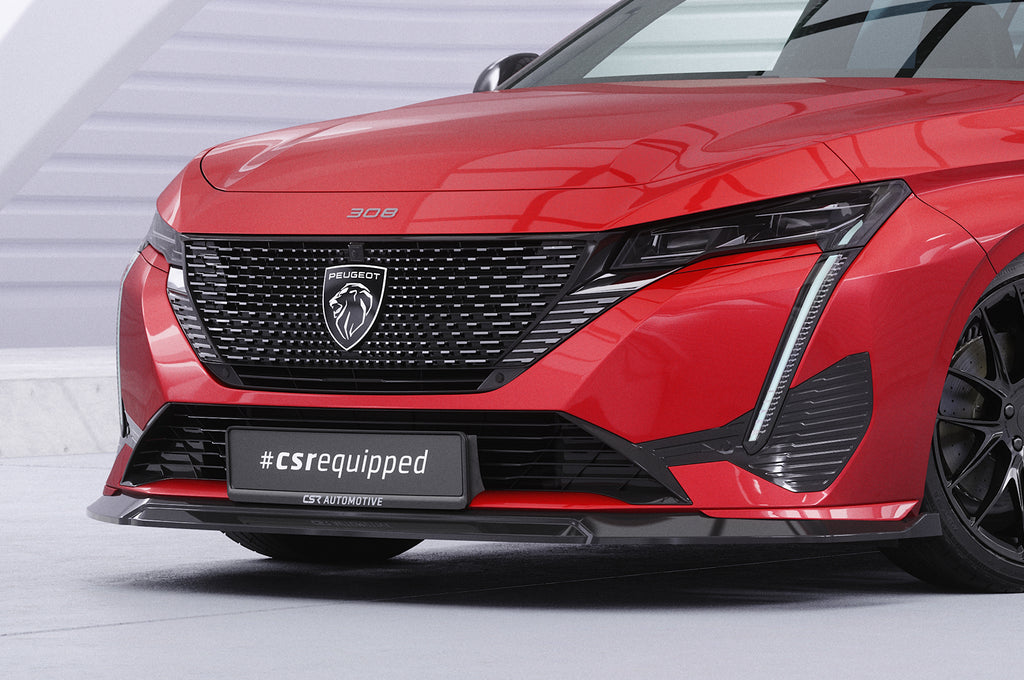 CSR Frontspoiler | Cup-Spoilerlippe mit ABE für Peugeot 308 (P51) GT CSL772