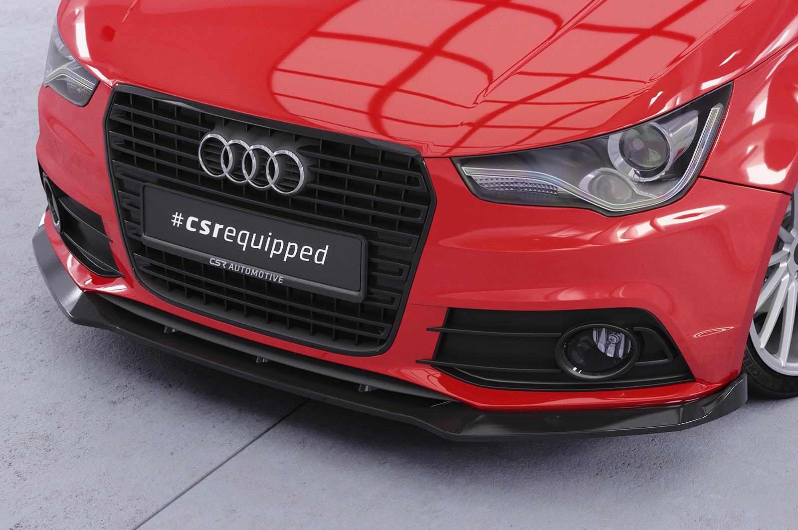 CSR Frontspoiler | Cup-Spoilerlippe mit ABE für Audi A1 (8X) S-Line CSL773
