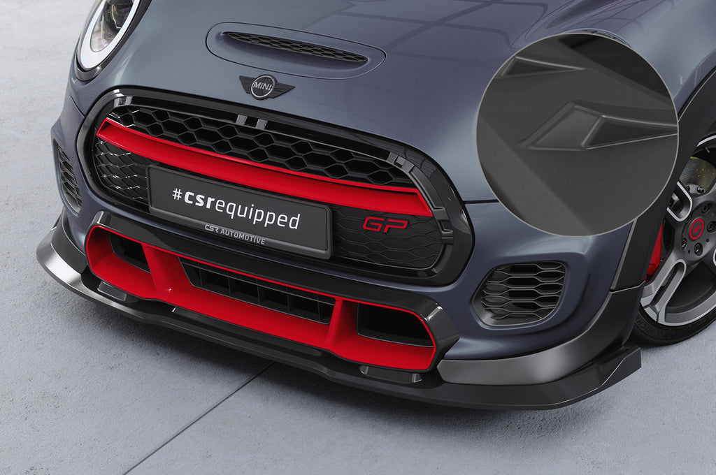 CSR Frontspoiler | Cup-Spoilerlippe mit ABE für Mini F56 JCW GP CSL774-L Unlackiert roh (Lackierung erforderlich)