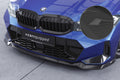 CSR Frontspoiler | Cup-Spoilerlippe mit ABE für BMW 3er G20 / G21 CSL778-S Strukturiert schwarz matt (keine Lackierung erforderlich)