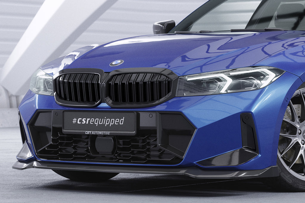 CSR Frontspoiler | Cup-Spoilerlippe mit ABE für BMW 3er G20 / G21 CSL778-L Unlackiert roh (Lackierung erforderlich)