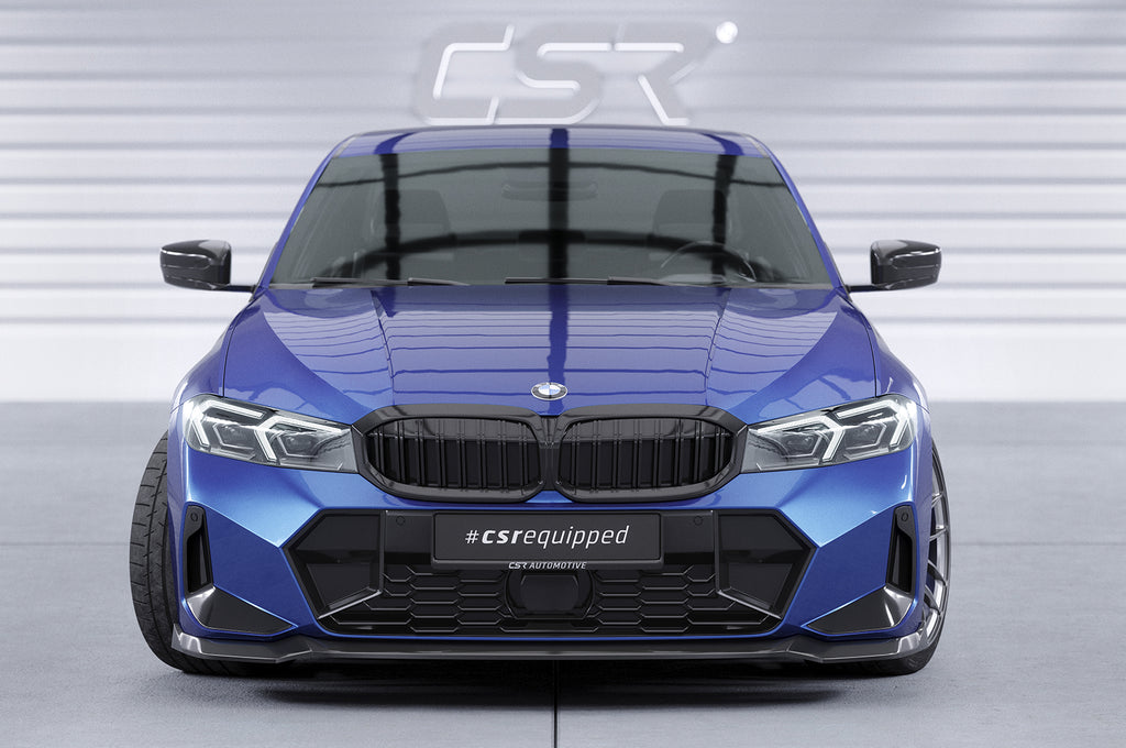 CSR Frontspoiler | Cup-Spoilerlippe mit ABE für BMW 3er G20 / G21 CSL778-L Unlackiert roh (Lackierung erforderlich)