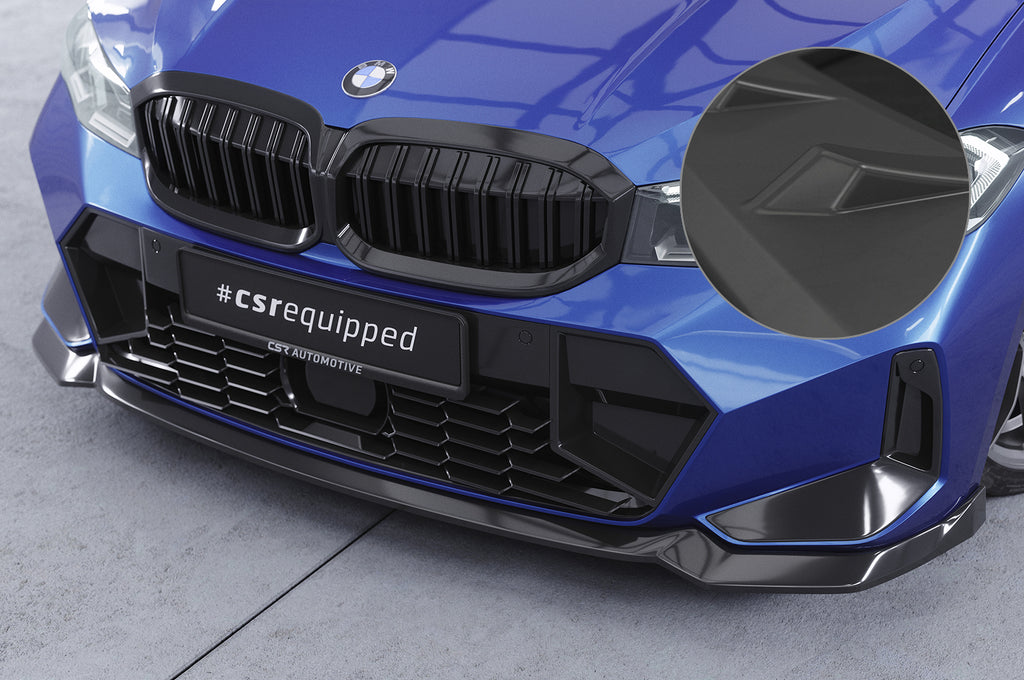 CSR Frontspoiler | Cup-Spoilerlippe mit ABE für BMW 3er G20 / G21 CSL778-L Unlackiert roh (Lackierung erforderlich)