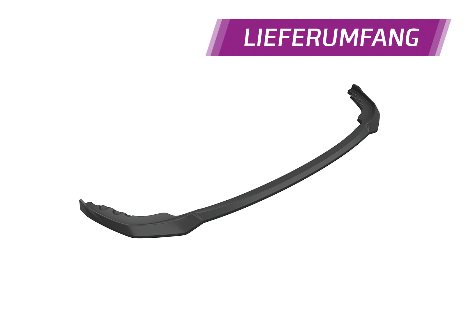 CSR Frontspoiler | Cup-Spoilerlippe mit ABE für BMW 3er G20 / G21 CSL778-S Strukturiert schwarz matt (keine Lackierung erforderlich)