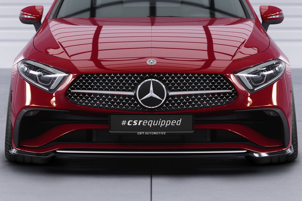 CSR Frontspoiler | Cup-Spoilerlippe mit ABE für Mercedes-Benz CSL (C257) CSL779-G Glossy schwarz Hochglanz (keine Lackierung erforderlich)