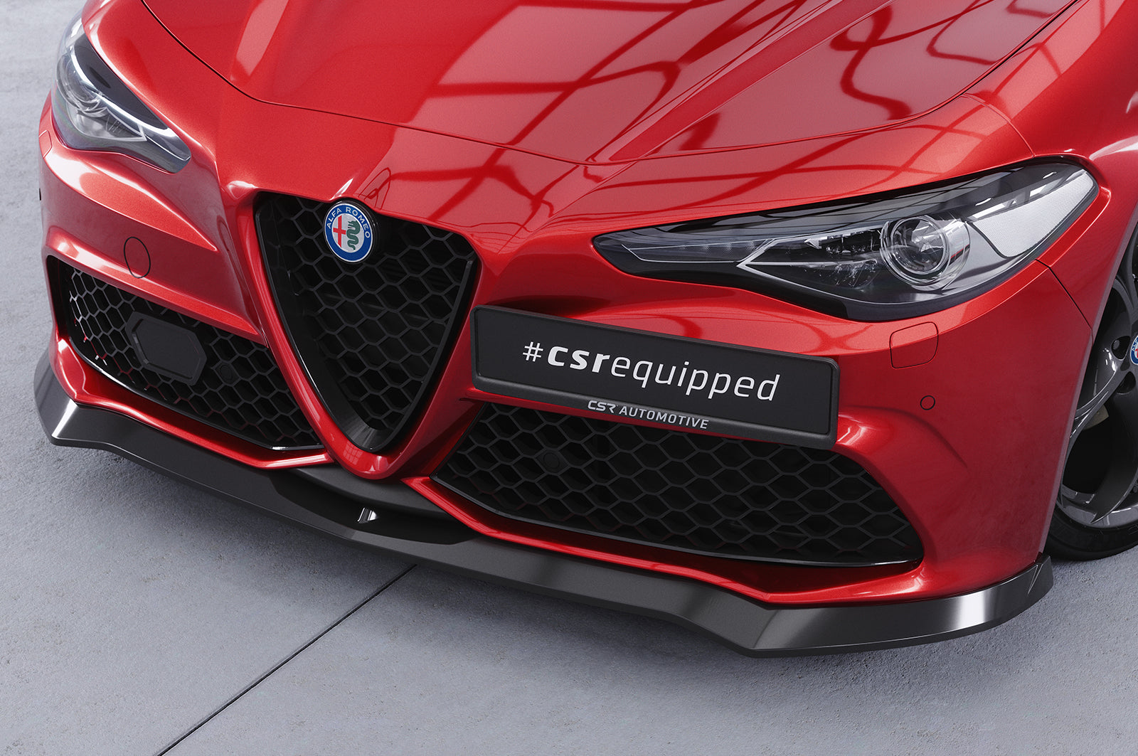 CSR Frontspoiler | Cup-Spoilerlippe mit ABE für Alfa Romeo Giulia (952) Veloce CSL782