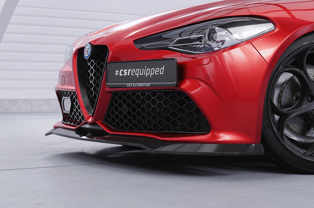 CSR Frontspoiler | Cup-Spoilerlippe mit ABE für Alfa Romeo Giulia (952) Veloce CSL782