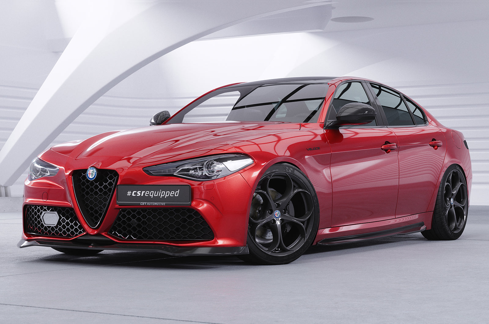 CSR Frontspoiler | Cup-Spoilerlippe mit ABE für Alfa Romeo Giulia (952) Veloce CSL782