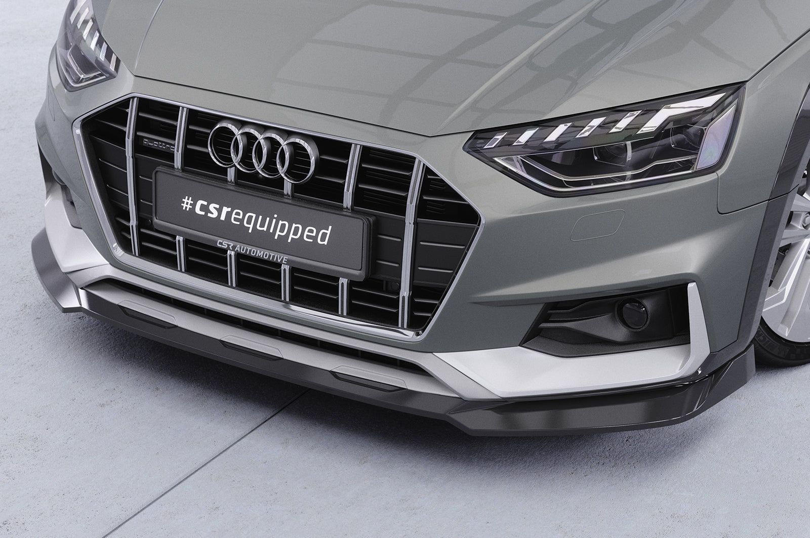 CSR Frontspoiler | Cup-Spoilerlippe mit ABE für Audi A4 B9 (Typ 8W) Allroad CSL783